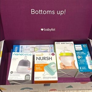 New Babylist Baby Bottle Gift Set